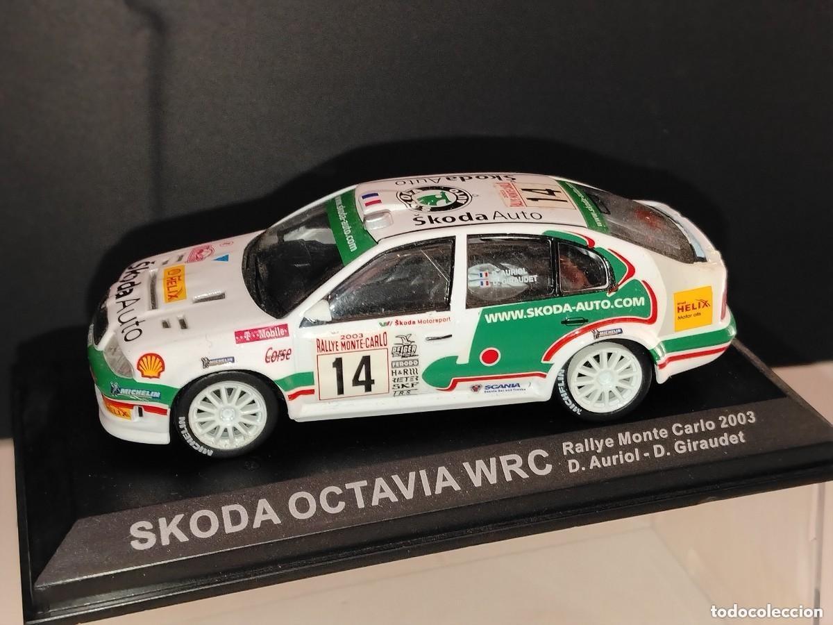 Modellautos: COCHE SKODA OCTAVIA WRC - RALLYE MONTE CARLO 2003 (D.AURIOL-D.GIRAUDET) 1:43