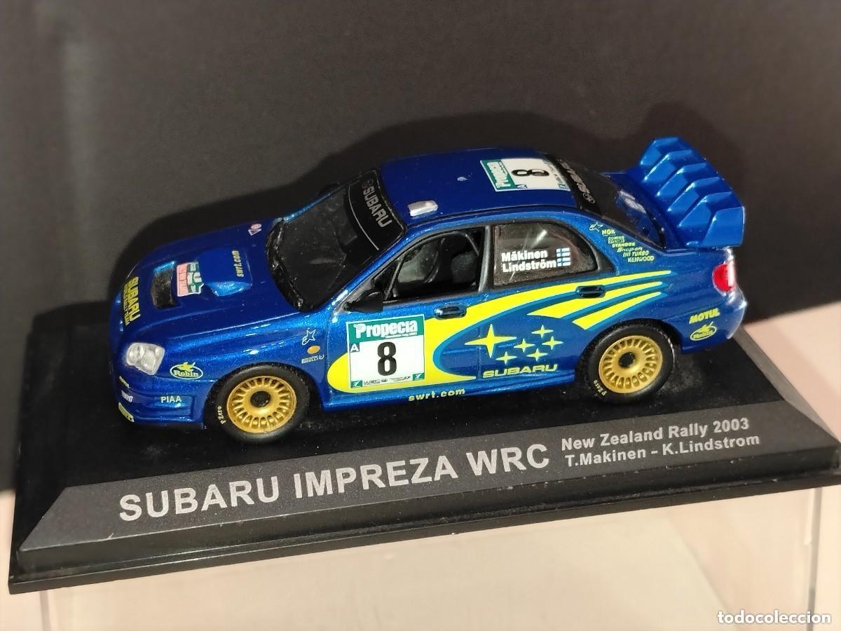 Auto in scala: COCHE SUBARU IMPREZA WRC - NEW ZEALAND RALLY 2003 (T.MAKINEN-K.LINDSTROM) 1:43