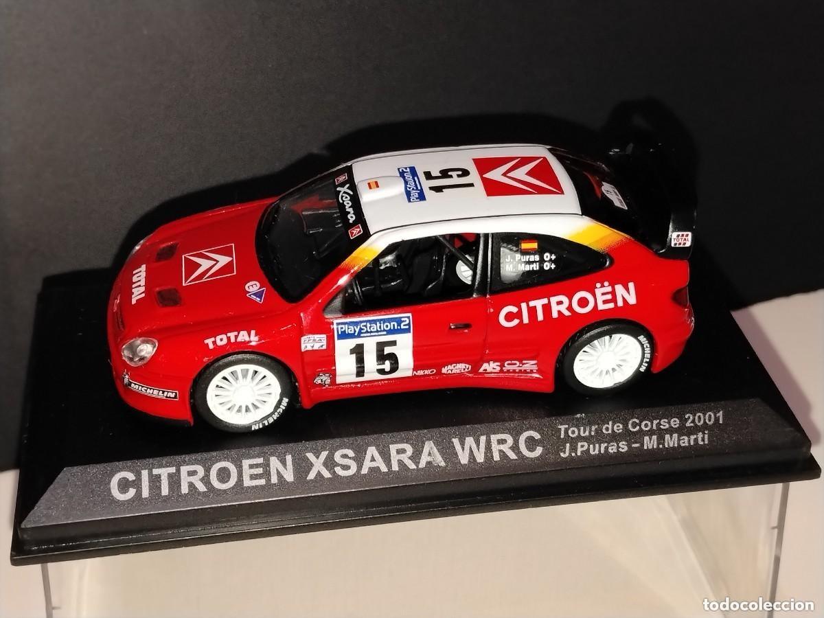 Coches a escala: COCHE CITROEN XSARA WRC - TOUR DE CORSE 2001 (J.PURAS-M.MARTI) 1:43