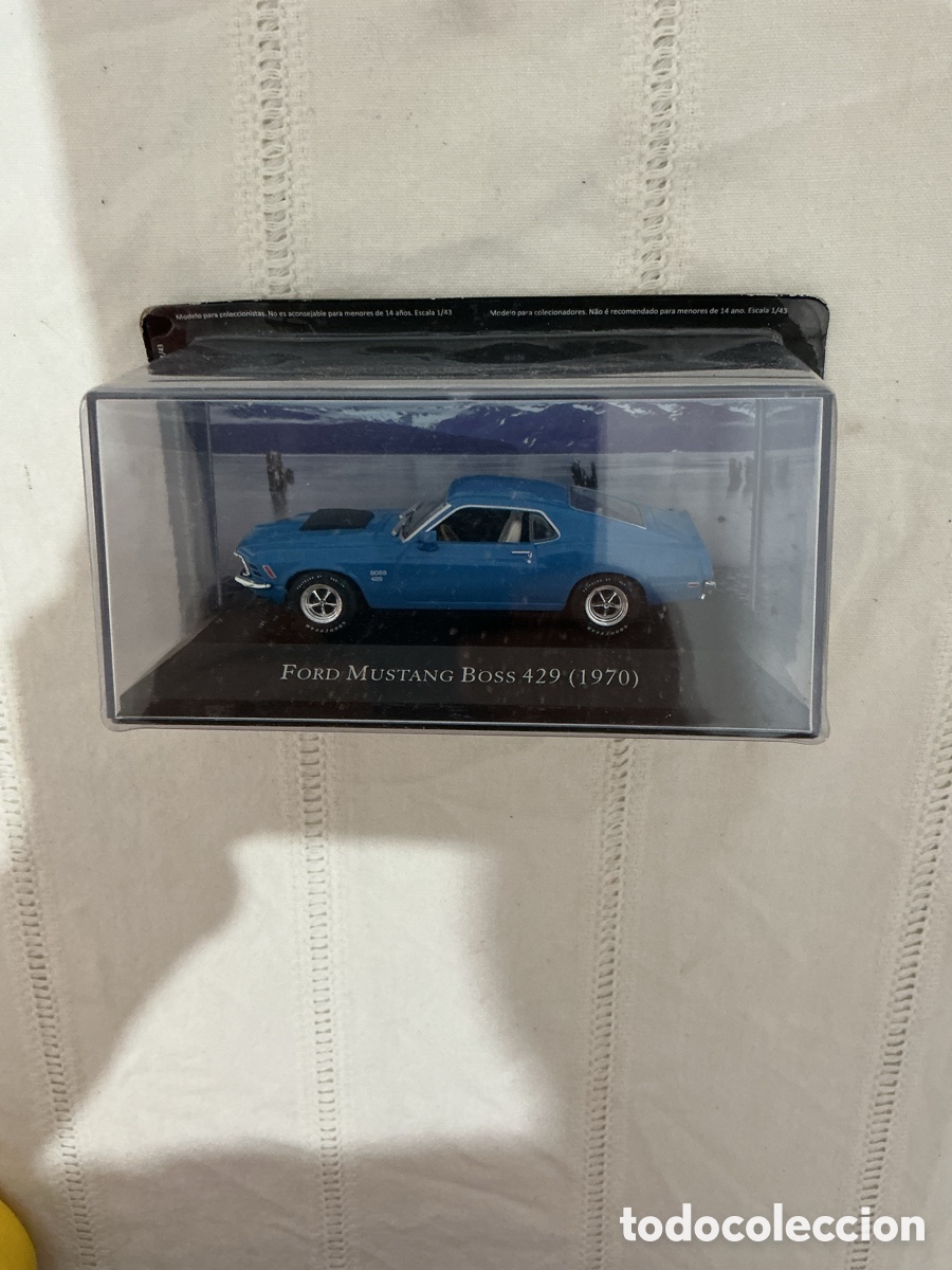 Coches a escala: Ford Mustang Boss 429 1970 &ndash; Escala 1:43 &ndash; Modelo Oficial Licenciado Ford