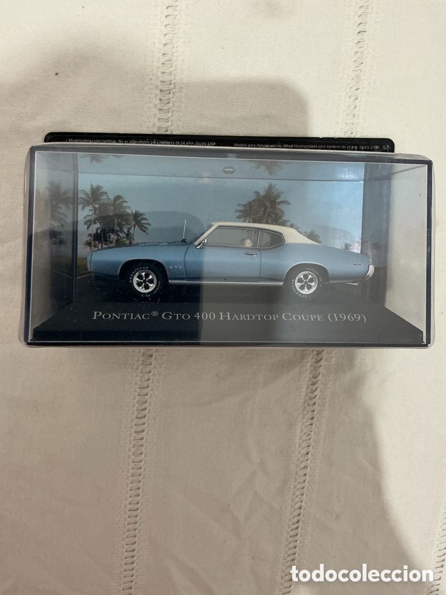Coches a escala: Pontiac GTO 400 Hardtop Coup&eacute; 1969 &ndash; Escala 1:43 &ndash; Miniatura Oficial GM