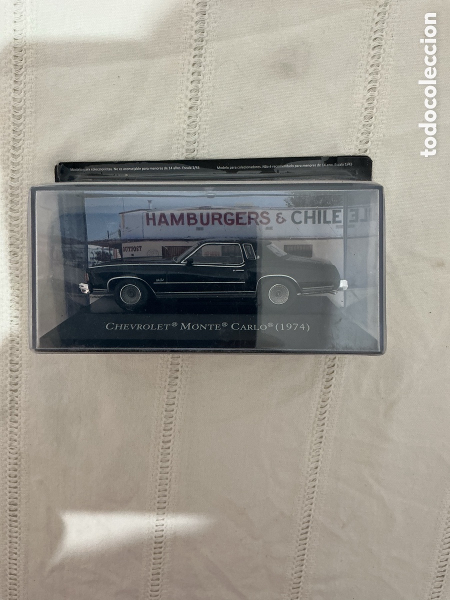 Coches a escala: Chevrolet Monte Carlo 1974 &ndash; Escala 1:43 &ndash; Modelo Oficial GM / DeAgostini