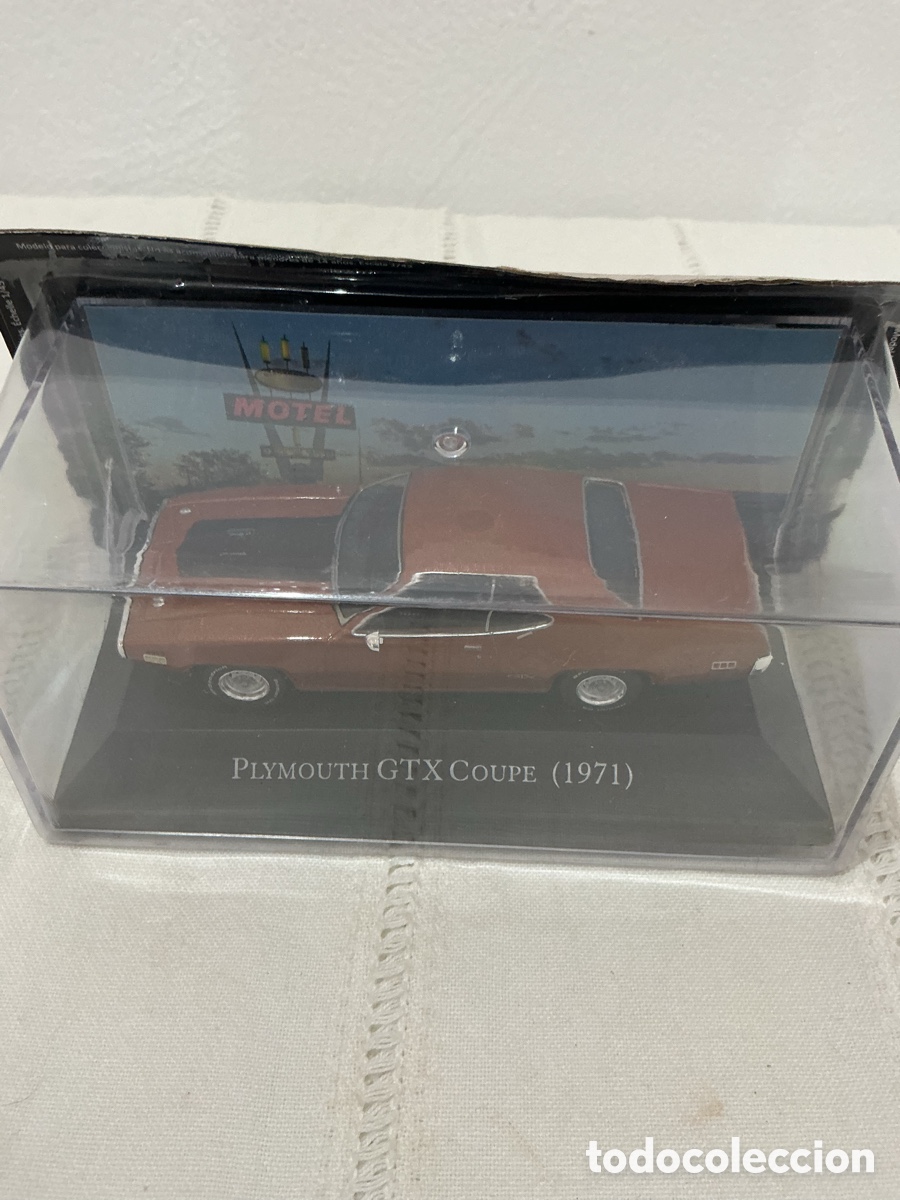 Coches a escala: Plymouth GTX Coup&eacute; 1971 &ndash; Muscle Car Americano &ndash; Escala 1:43 &ndash; DeAgostini / Chrysler