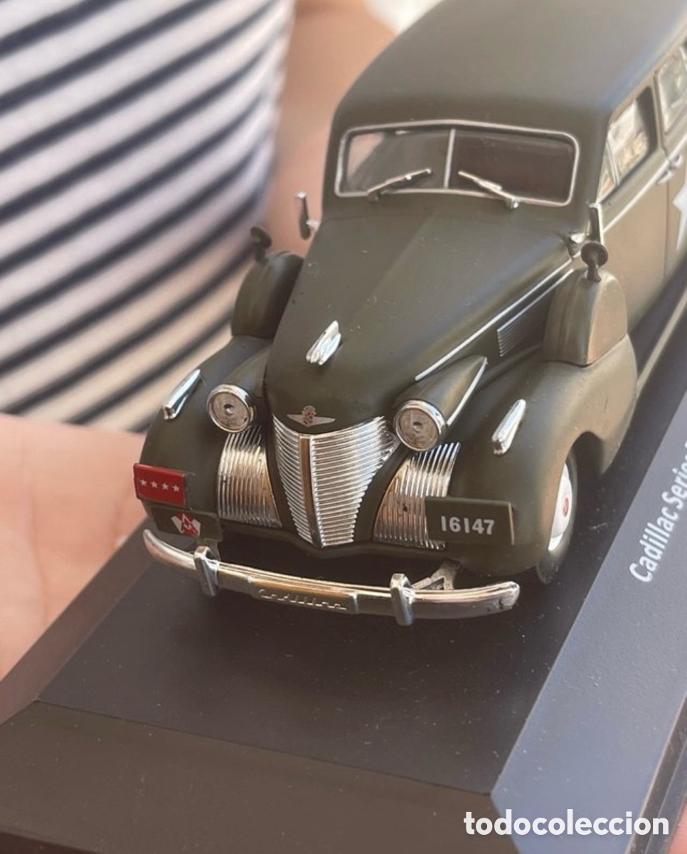 Carros em escala: Impresionante Cadillac Fleetwood Series 75 1939 1:43 Militar