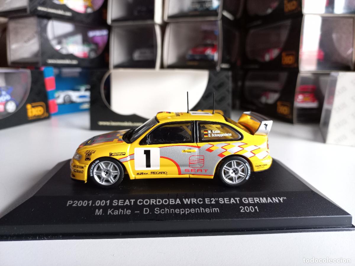 Coches a escala: 1/43 Ixo Seat Cordoba WRC E2 #1 Seat Germany 2001 Kahle