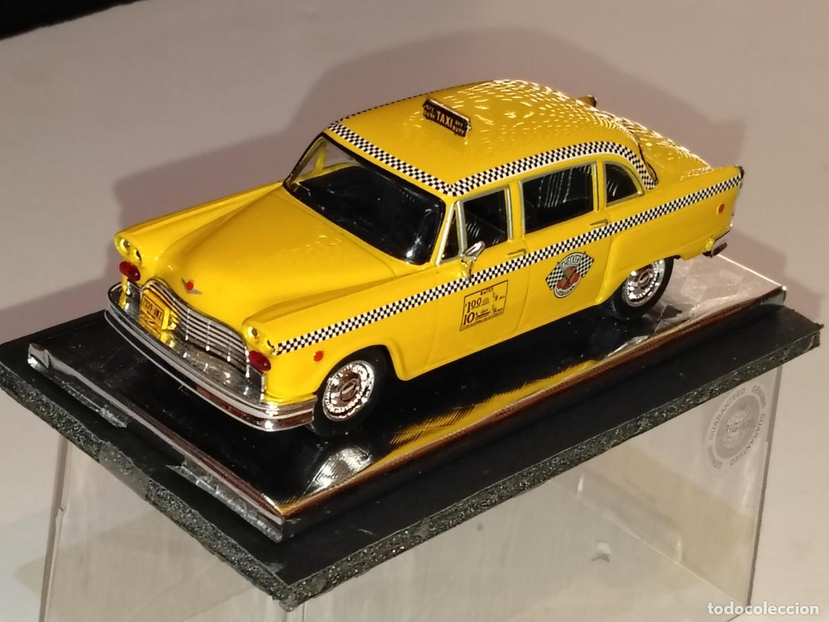 Voitures &agrave; l'&eacute;chelle: CL&Aacute;SICO CHECKER TAXI NUEVA YORK 1980 IXO ALTAYA 1/43