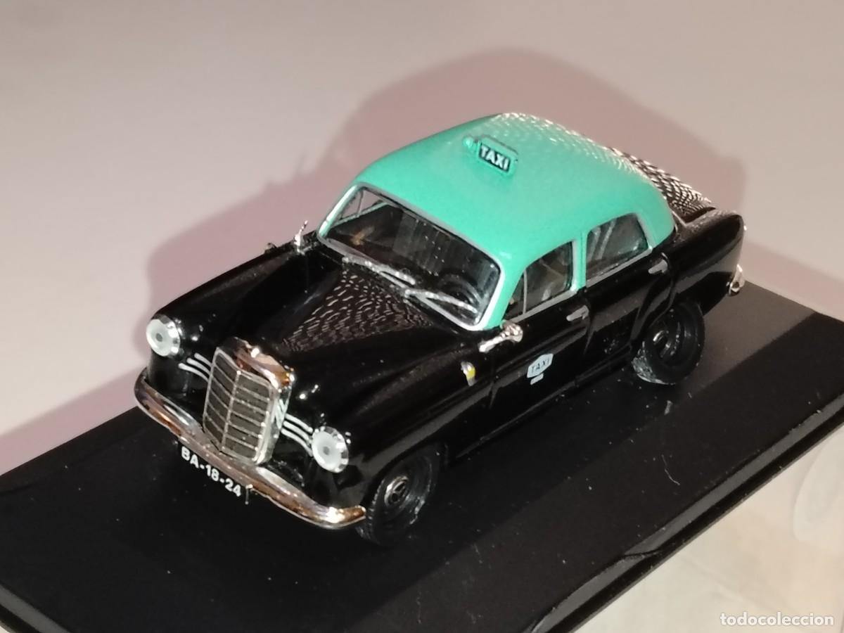 Auto in scala: MERCEDES-BENZ 180D (W120) TAXI LISBOA 1960 IXO ALTAYA 1/43