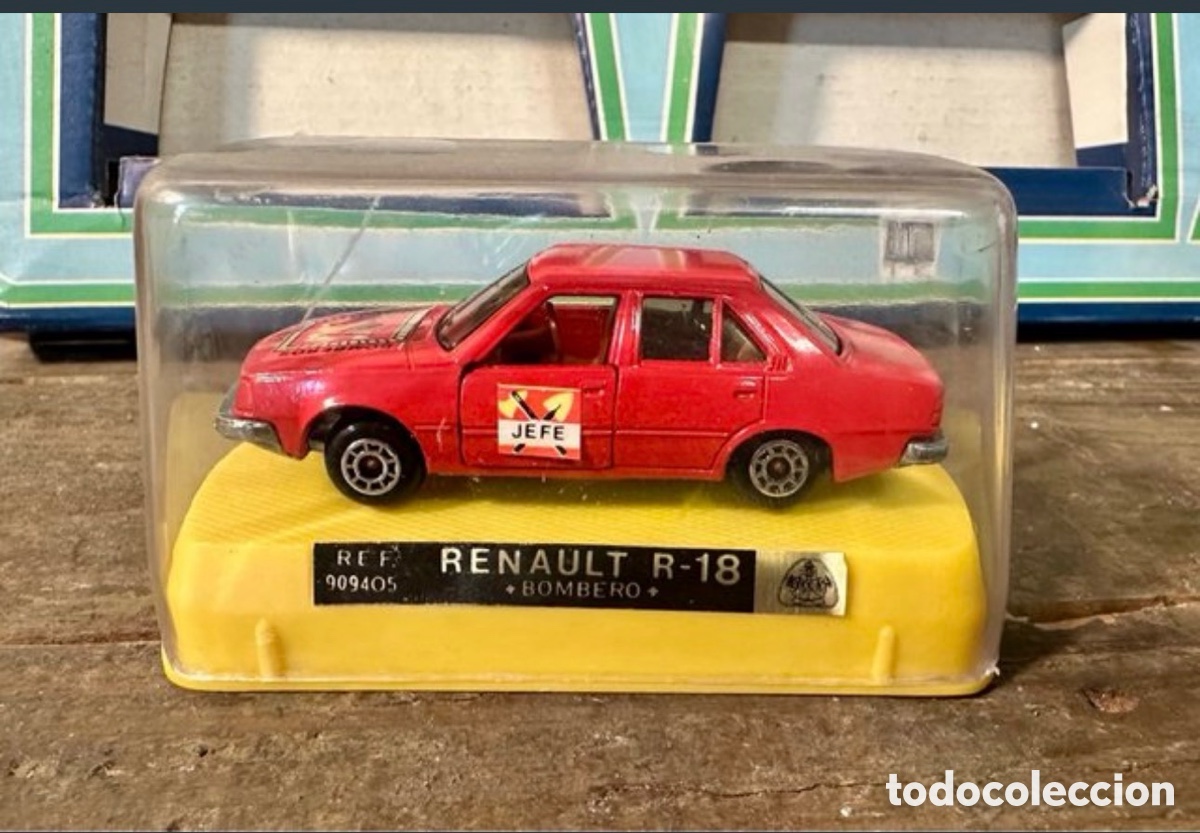 Coches a escala: RENAULT 28 BOMBEROS DE DICOYS. 1/43. GUISVAL. A estrenar.