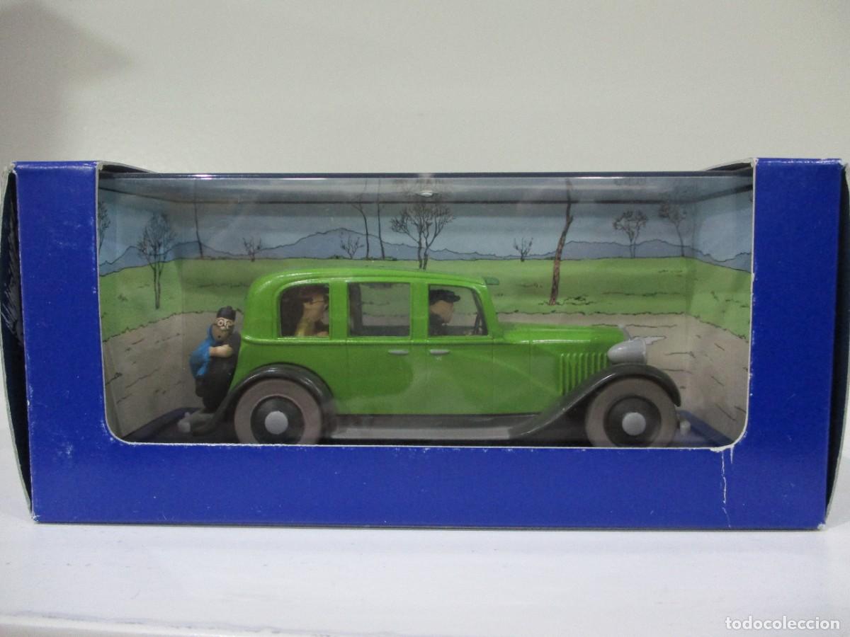 Coches a escala: COCHE TINTIN - LA LIMUSINA DEL LOTO AZUL CON FOLLETO -ATLAS - ESCALA 1/43 - NUEVO