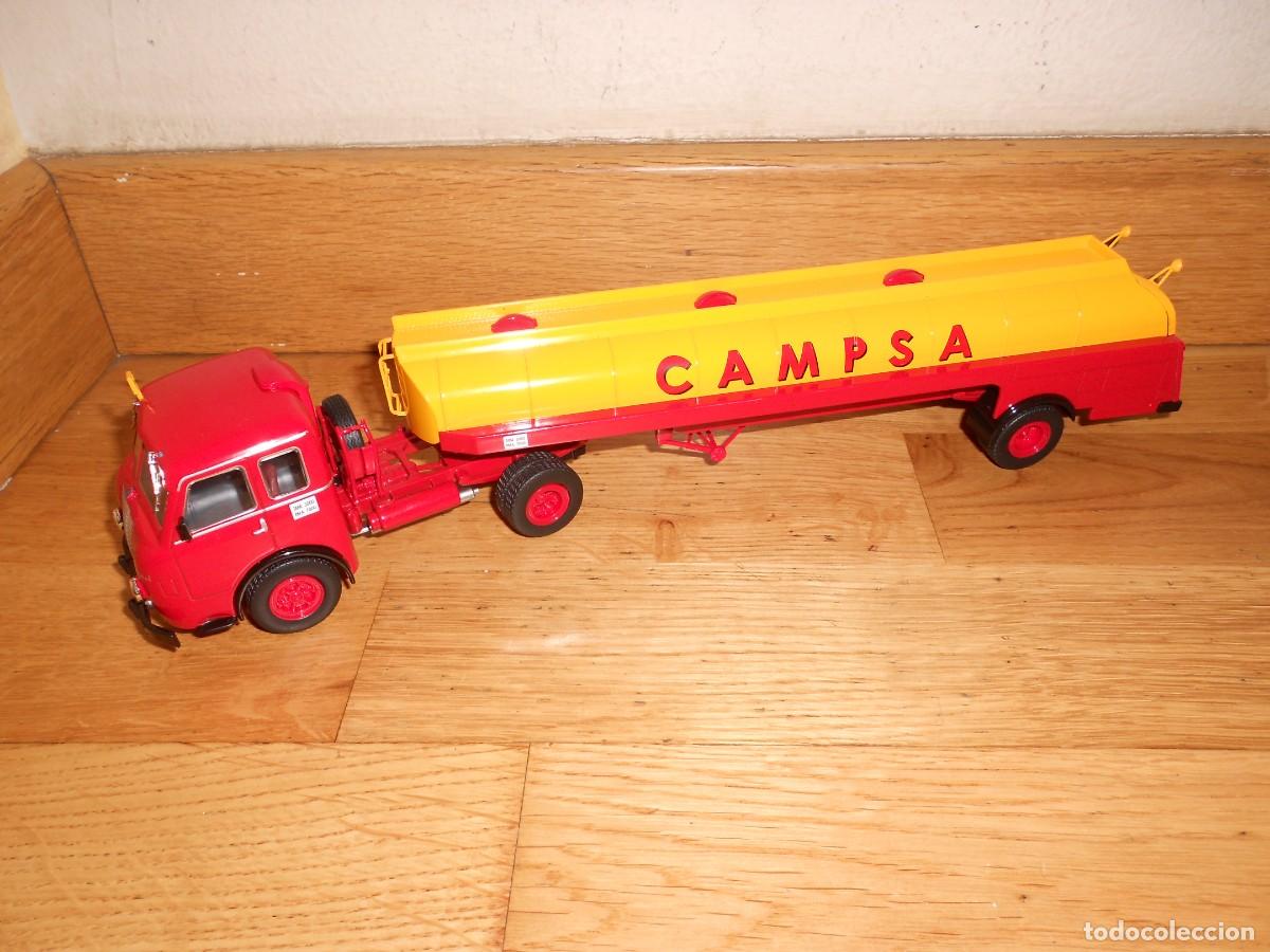 Coches a escala: CAMION CISTERNA ARTICULADO CAMPSA - Escala 1:43 - ALTAYA