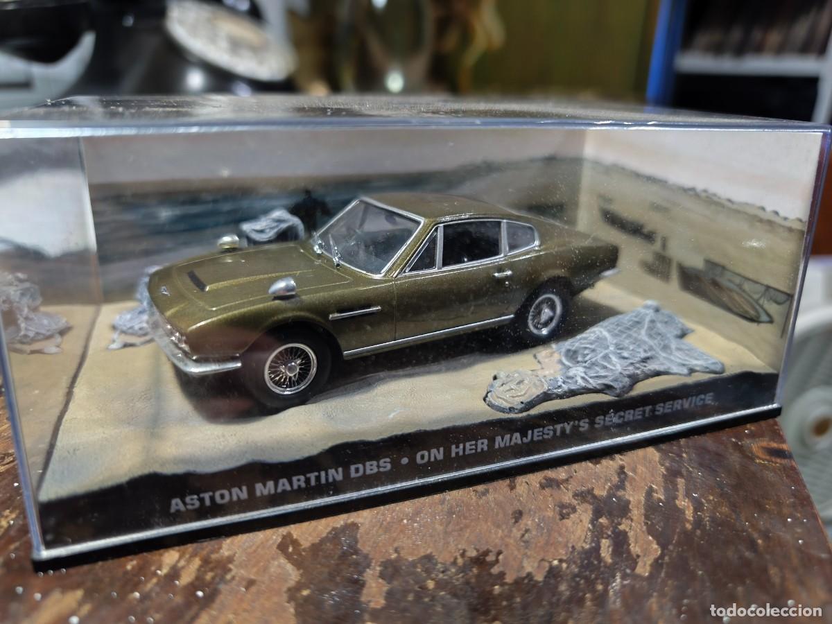 Coches a escala: Diorama Aston Martin DBS (1969). 007 James Bond. On her Majesty's secret service. Escala 1/43