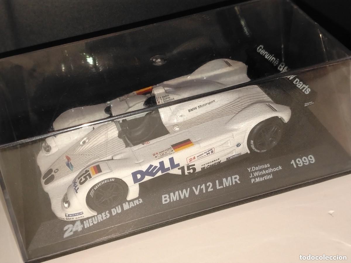 Coches a escala: COCHE BMW V12 LMR LE MANS&acute;99 BMW MOTORSPORT MARTINI-DALMAS-WINKELHOCK JADI MODELKRAFT 1/43