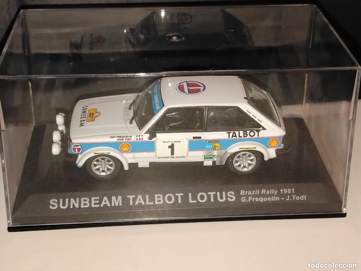 Coches a escala: COCHE SUNBEAM TALBOT LOTUS-BRAZIL RALLY 1981 (G.FREQUELIN-J.TODT) 1:43