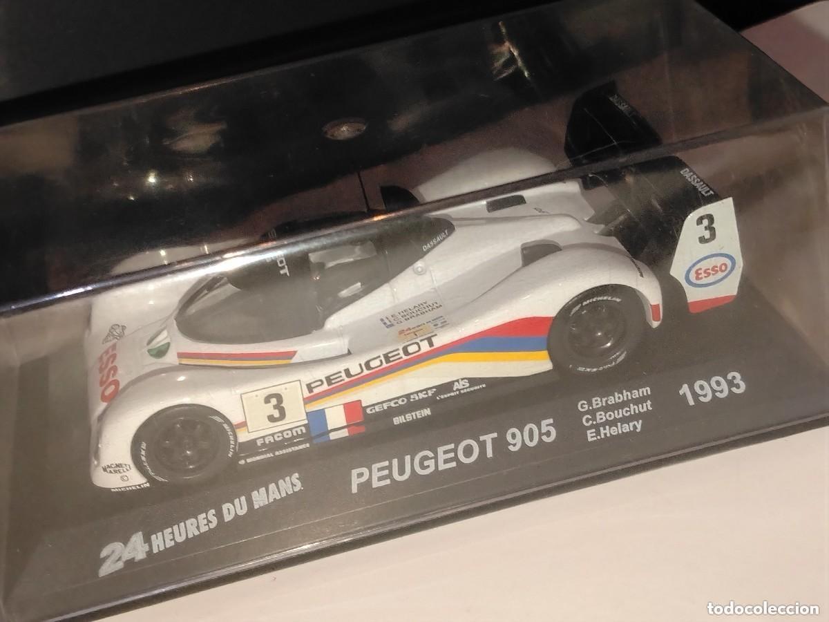 Coches a escala: COCHE PEUGEOT 905 WIN 24 H LE MANS 1993 BRABHAM-BOUCHUT-HELARY 1:43