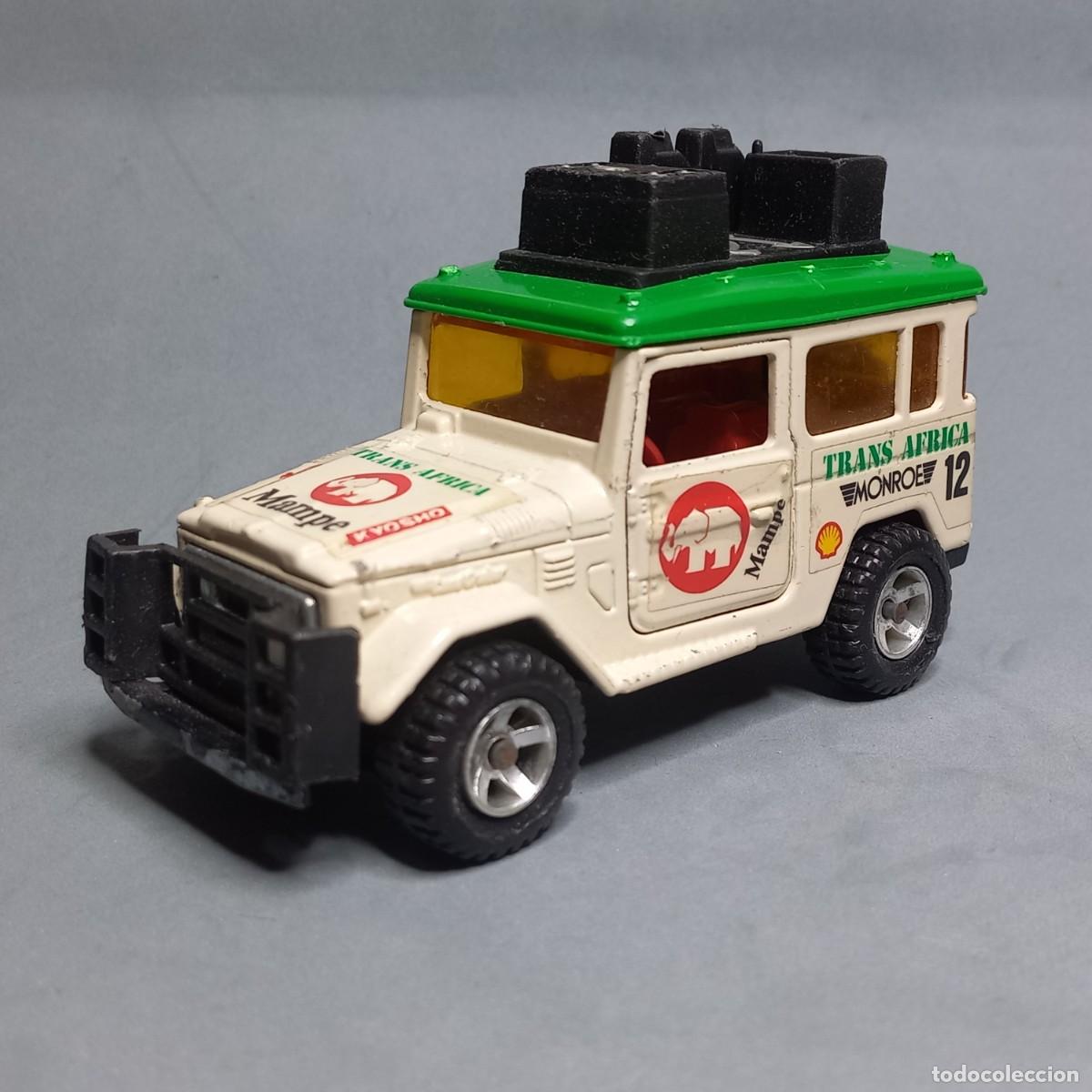 Coches a escala: Toyota Land Cruiser Raid Trans Africa escala 1/36 de Majorette