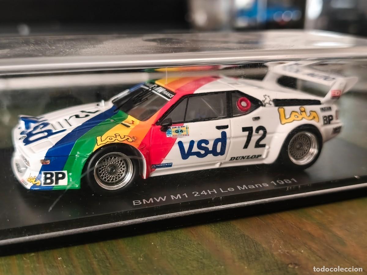 Coches a escala: BMW M1 24 Horas Le Mans. 1/43 Spark S6405. Rousselot- S&eacute;rvanin-Ferrier. LM 1981.