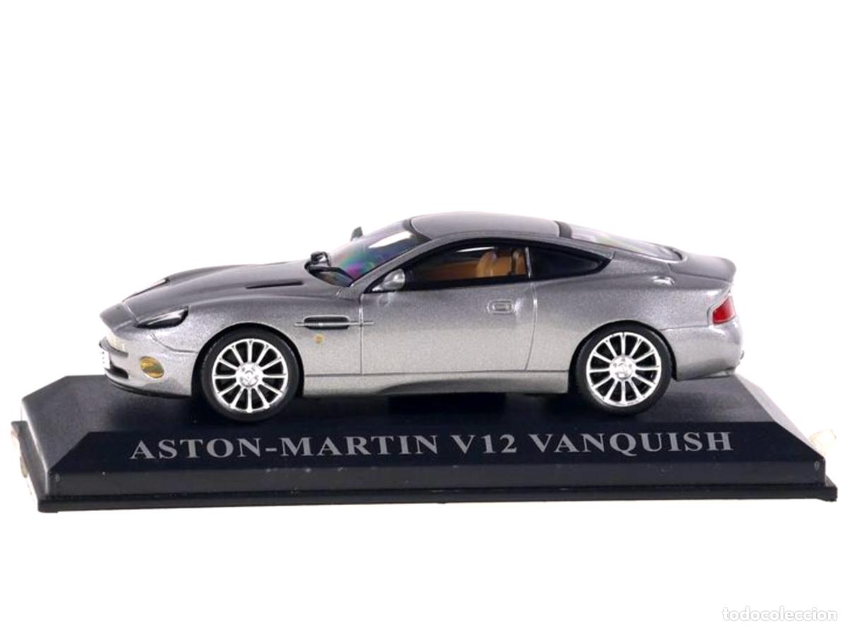 Coches a escala: Aston Mart&iacute;n V12 Vanquish (Escala 1/43) Coche deportivo. Nuevo a estrenar. En su vitrina expositora.