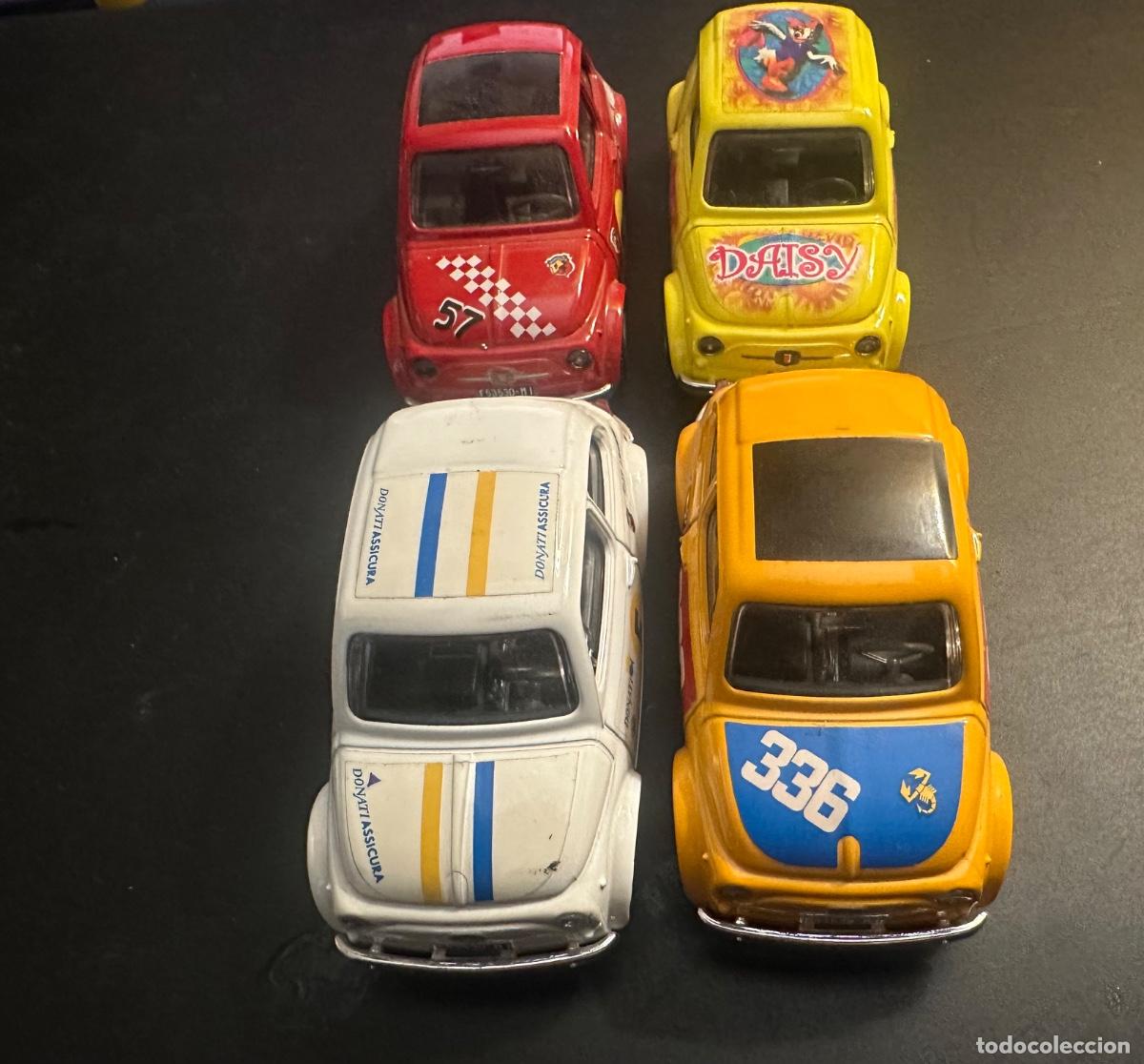 Coches a escala: Lote 4 Fiat 500 Burago escala 1:43