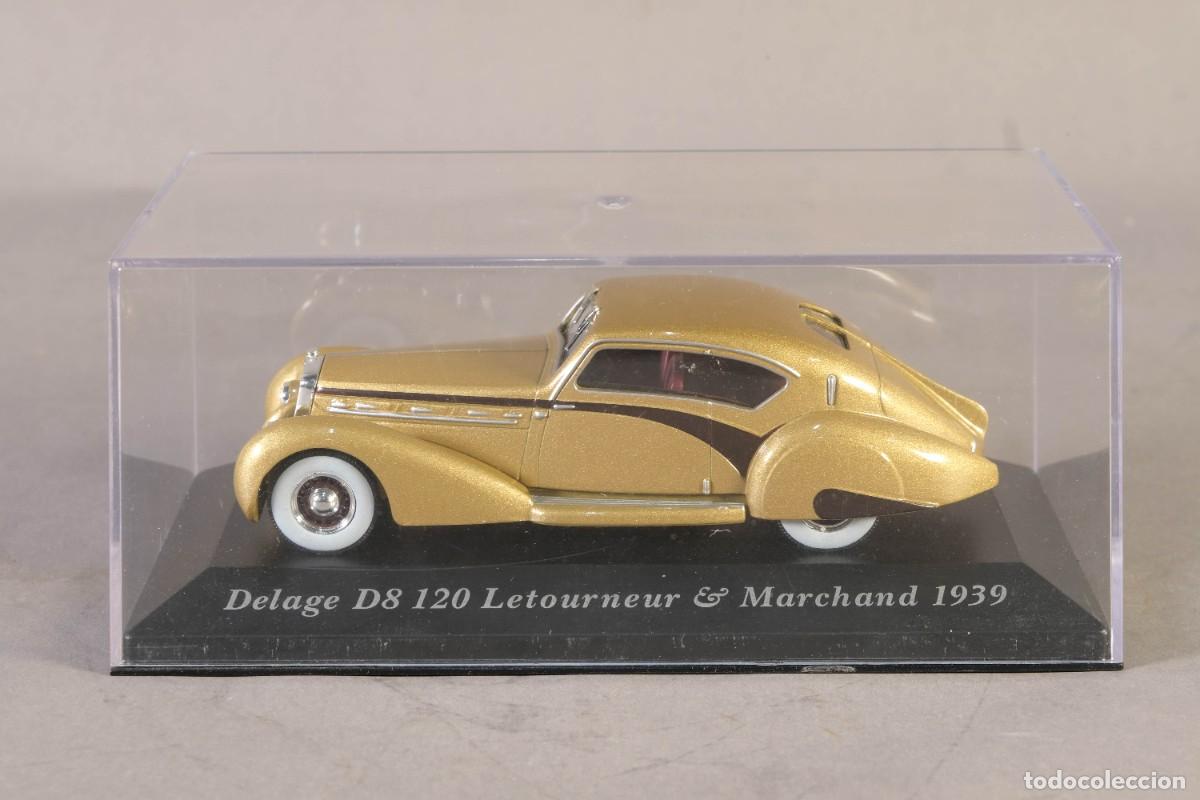 Coches a escala: R&eacute;plica Coche Delage D8 120 Letourneur Marchand 1939 - ALTAYA escala 1:43