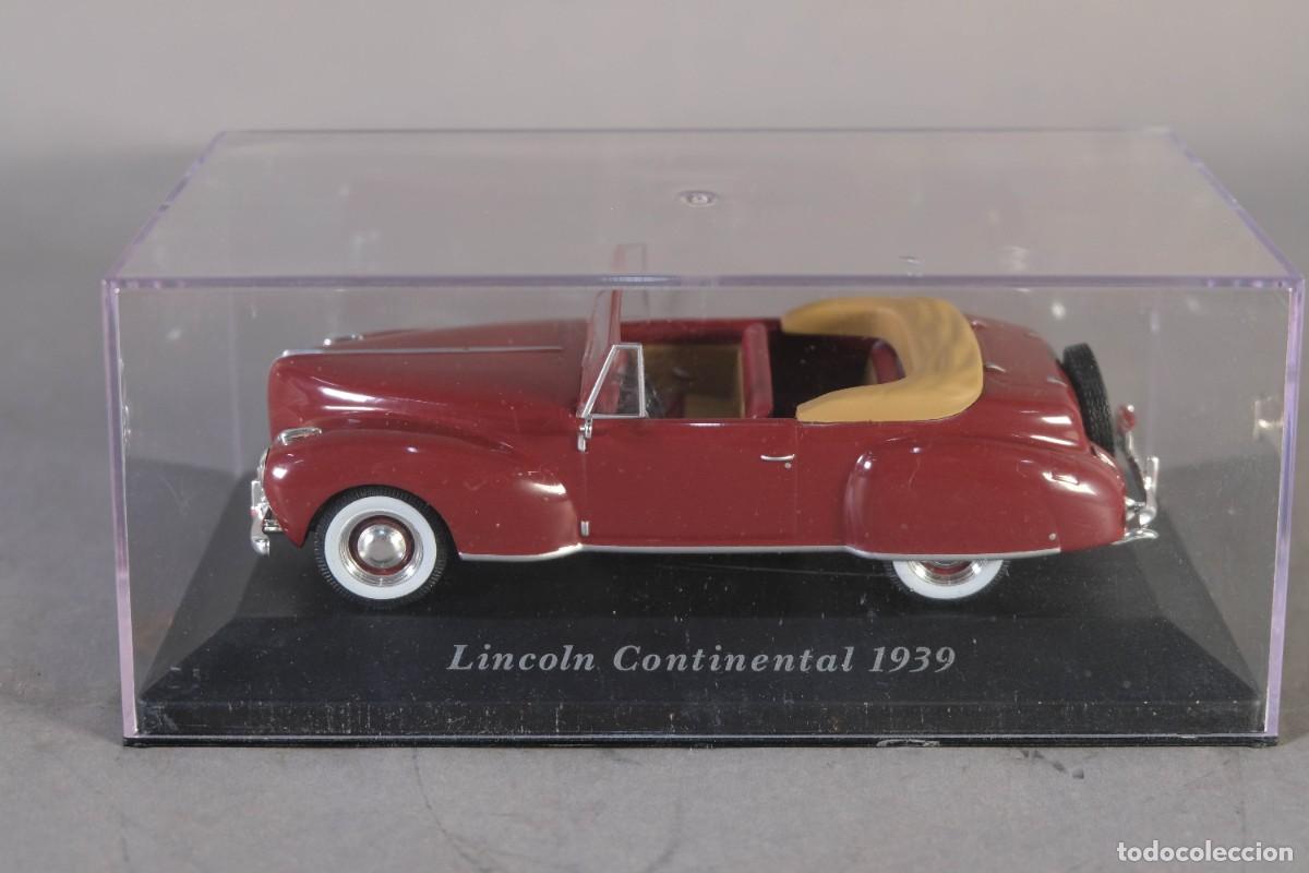 Coches a escala: R&eacute;plica Lincoln Continental 1939 - ALTAYA escala 1:43