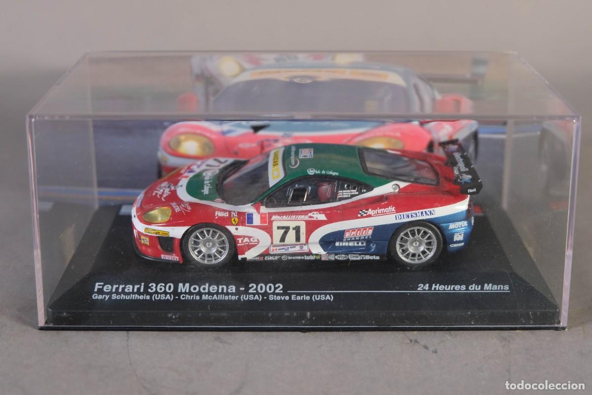 Coches a escala: R&eacute;plica coche de carreras Ferrari 360 Modena 2002 - ALTAYA escala 1:43