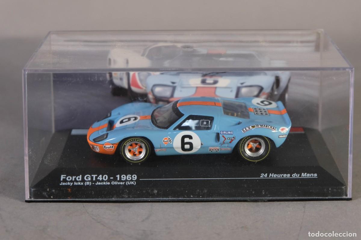 Coches a escala: R&eacute;plica coche de carreras Ford GT40 1969 - ALTAYA escala 1:43
