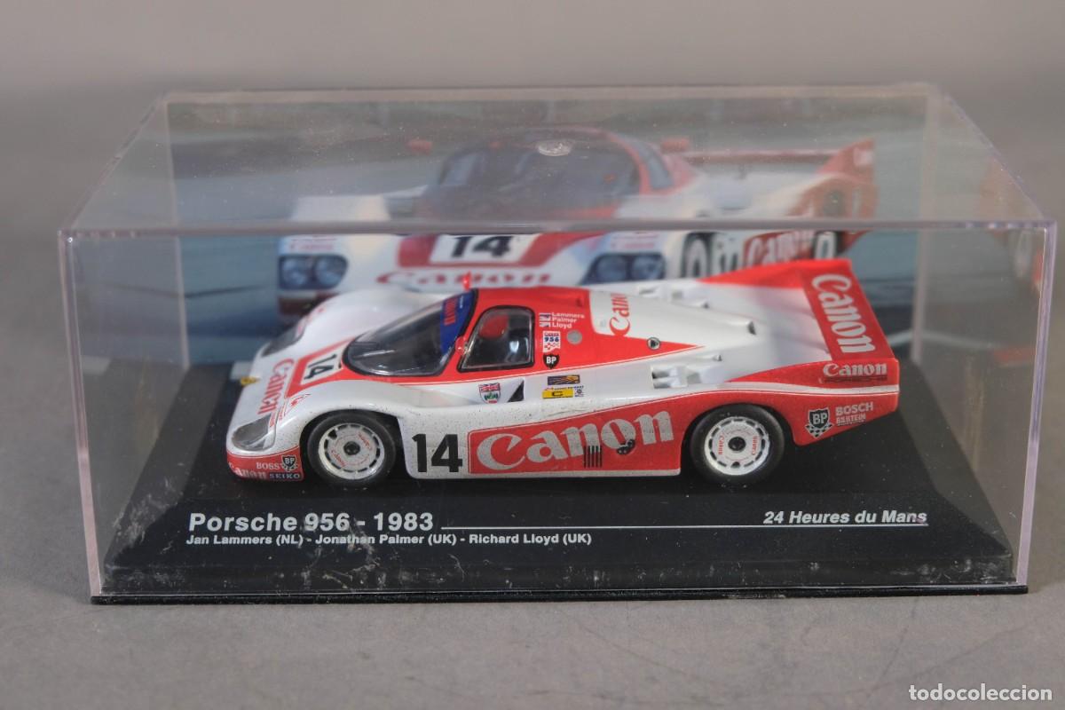 Coches a escala: R&eacute;plica coche de carreras Porsche 956-1983 - ALTAYA escala 1:43