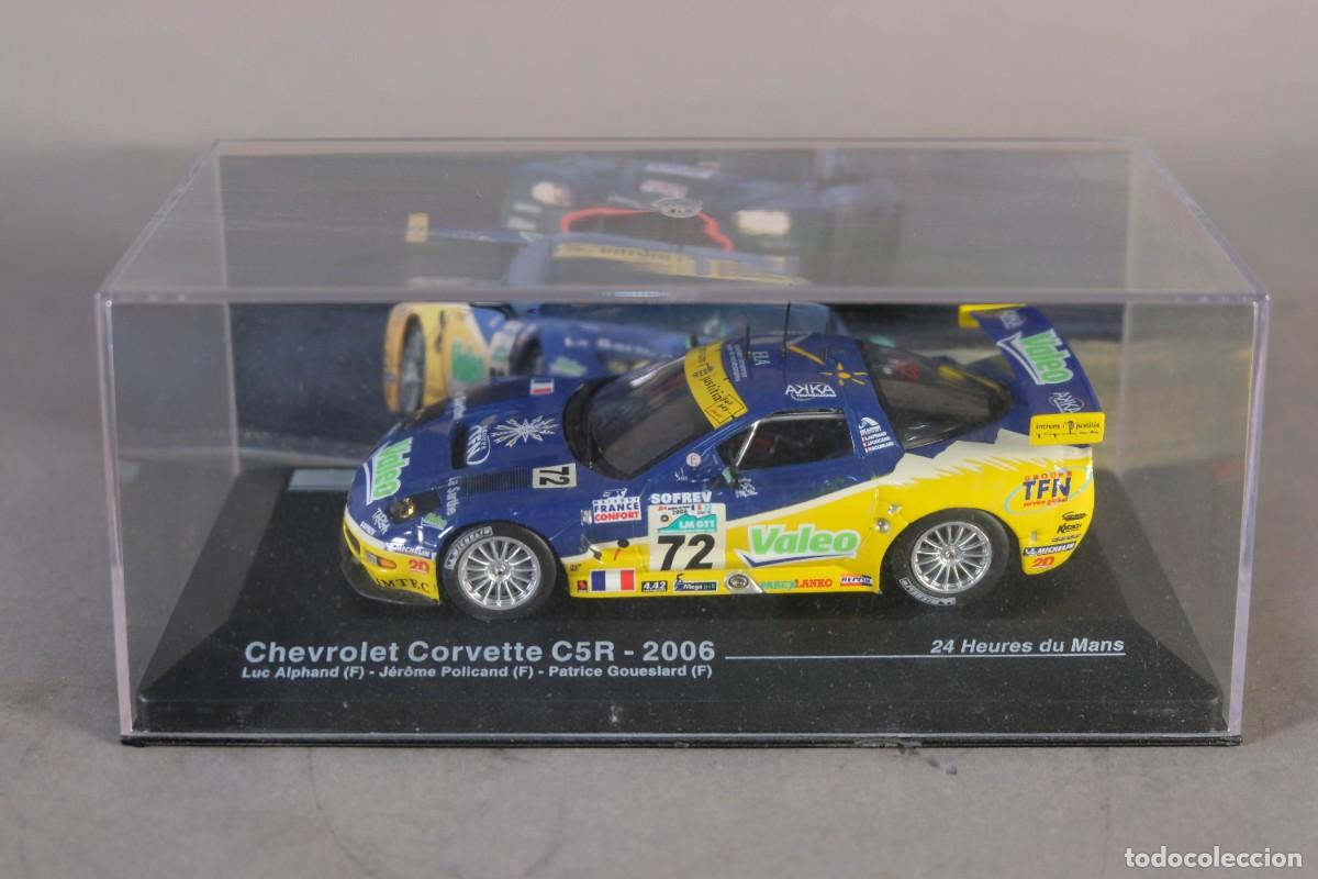 Coches a escala: R&eacute;plica coche de carreras Chevrolet Corvette C5R 2006 - ALTAYA escala 1:43