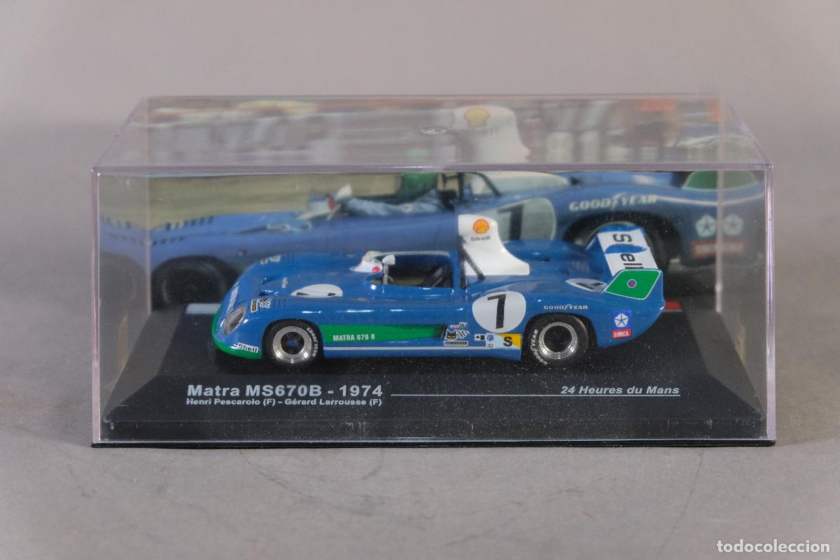 Coches a escala: R&eacute;plica coche de carreras Matra MS670B 1974 - ALTAYA escala 1:43