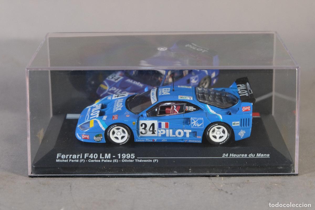Coches a escala: R&eacute;plica coche de carreras Ferrari F40 LM 1995 - ALTAYA escala 1:43