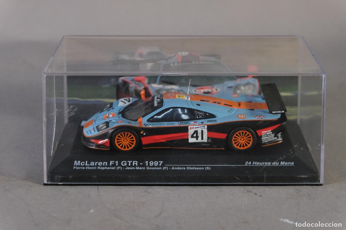 Coches a escala: R&eacute;plica coche de carreras McLaren GTR 1997 - ALTAYA escala 1:43