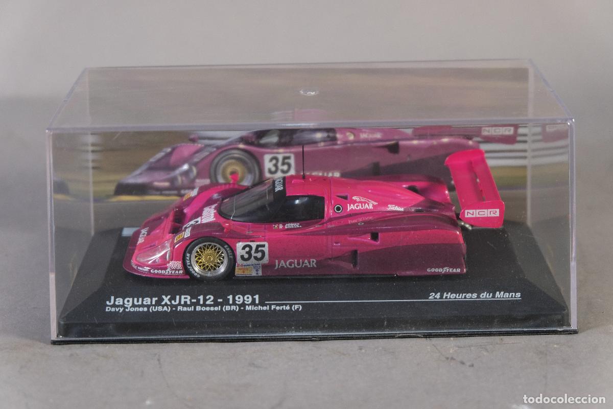 Coches a escala: R&eacute;plica coche de carreras Jaguar XJR-12 1991 - ALTAYA escala 1:43