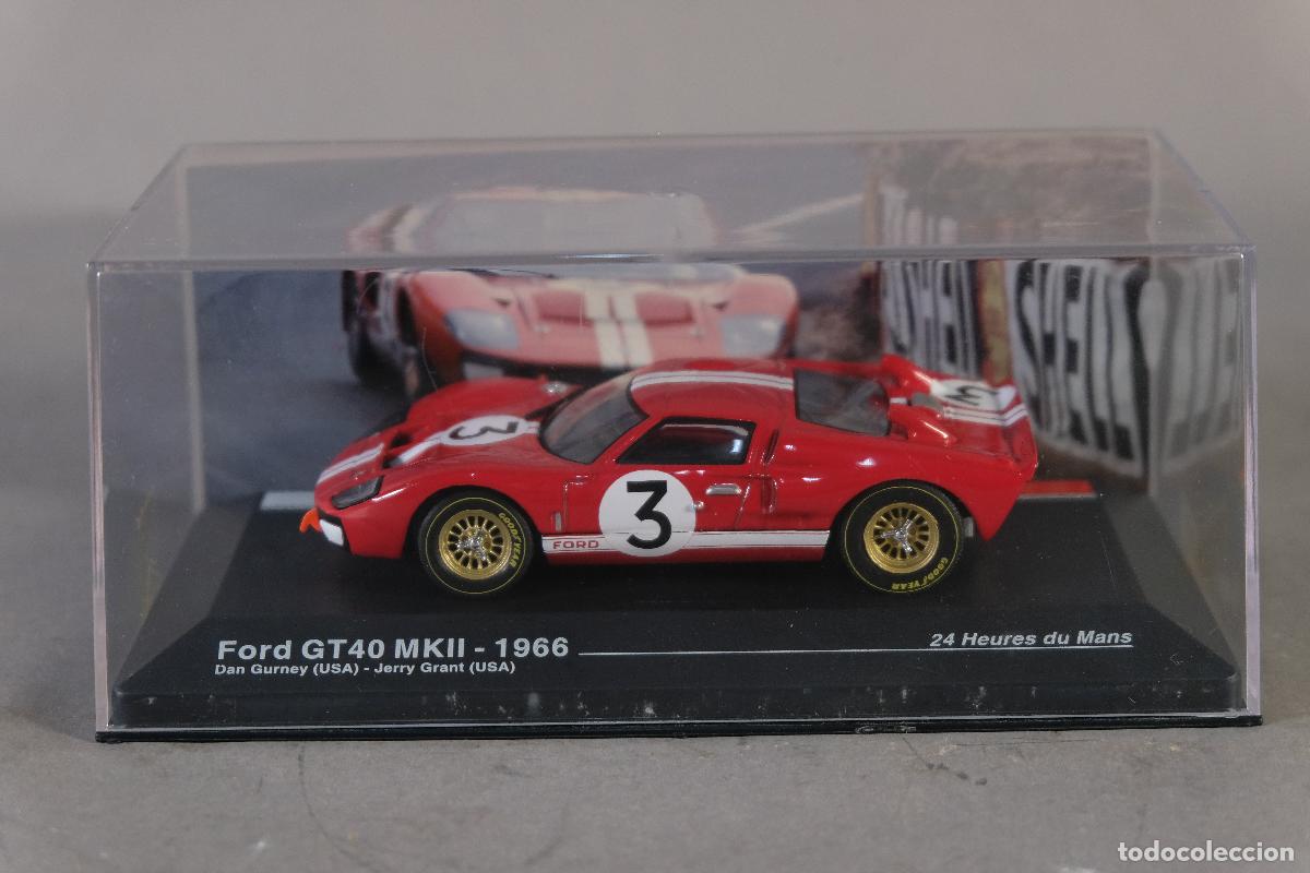 Coches a escala: R&eacute;plica coche de carreras Ford GT40 MKII 1966 - ALTAYA escala 1:43