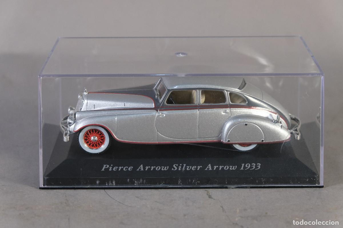 Coches a escala: R&eacute;plica coche Packard Pierce Arrow Silver Arrow 1933 - ALTAYA escala 1:43