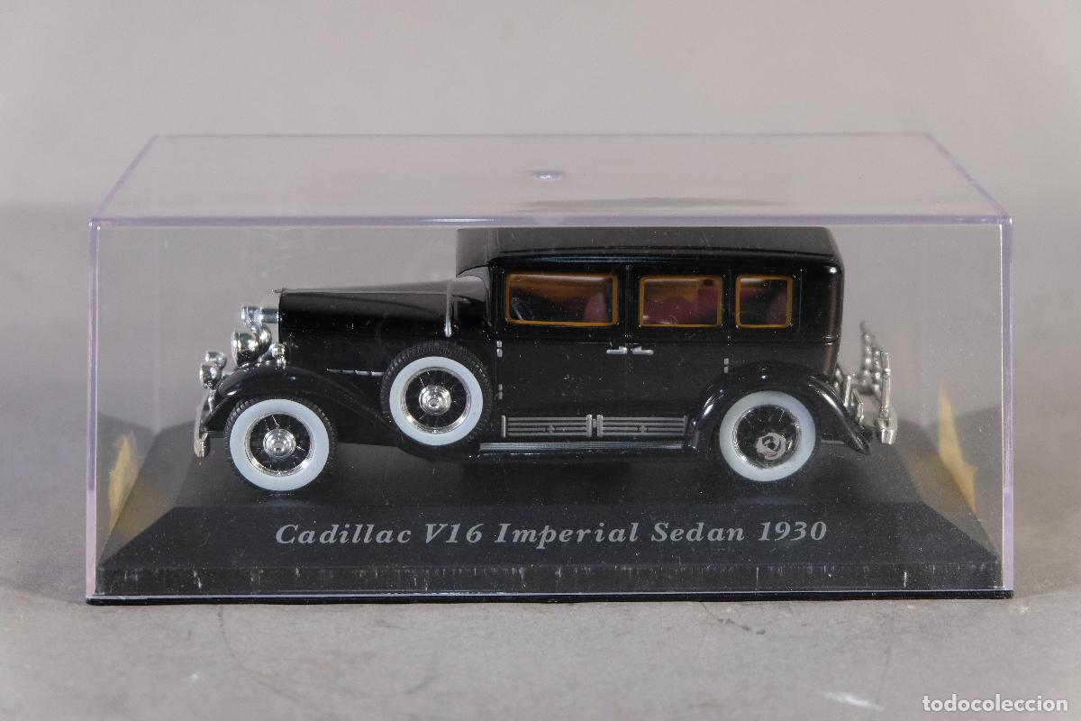 Coches a escala: R&eacute;plica coche Cadillac V16 Imperial Sedan 1930 - ALTAYA escala 1:43