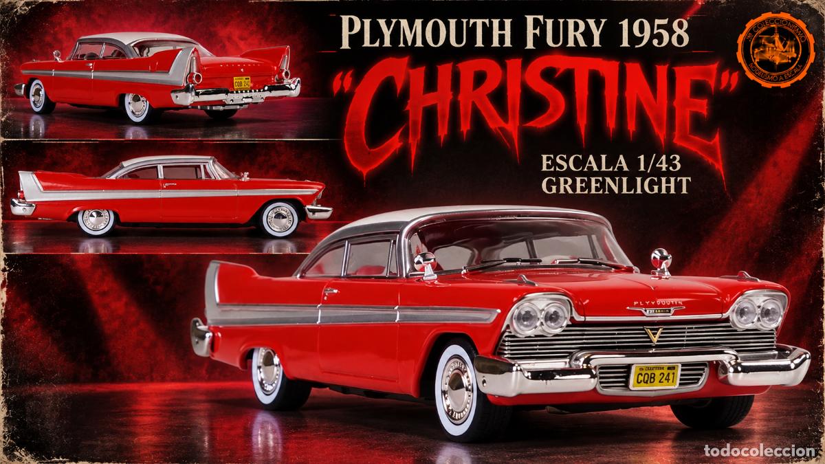 Coches a escala: Plymouth Fury 1958 &rdquo;Christine&rdquo;