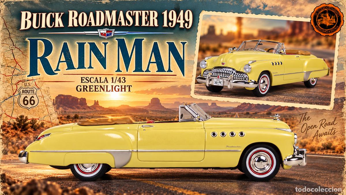 Coches a escala: Buick Roadmaster Convertible 1949 &rdquo;Rain Man&rdquo;