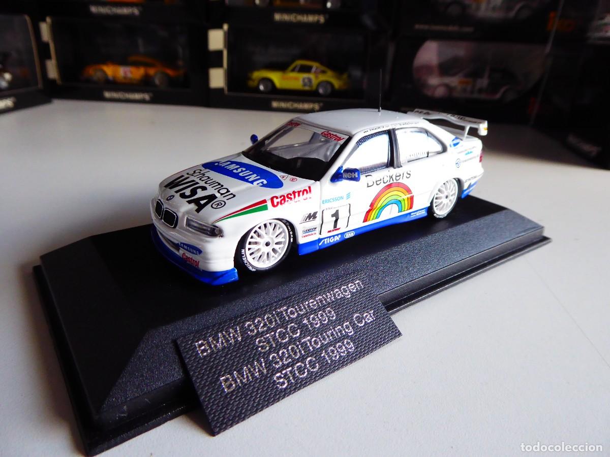 Coches a escala: 1/43 Minichamps BMW 320i Touring Car Beckers Samsung Wisa #1 STCC 1999 Dealer Ed. Standard Box