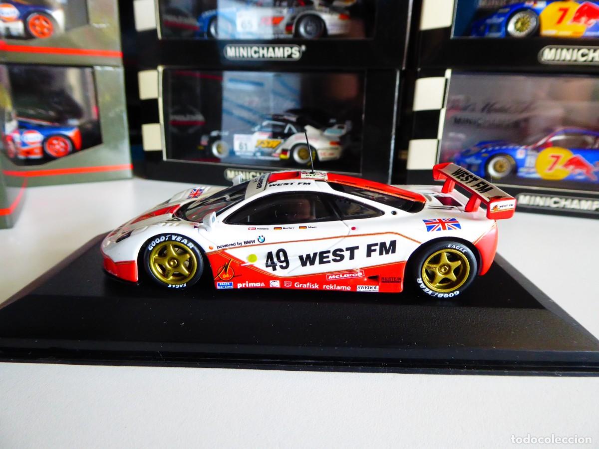 Coches a escala: 1/43 Minichamps McLaren F1 GTR West FM #49 24H Le Mans 1995 McLaren Limited Ed.