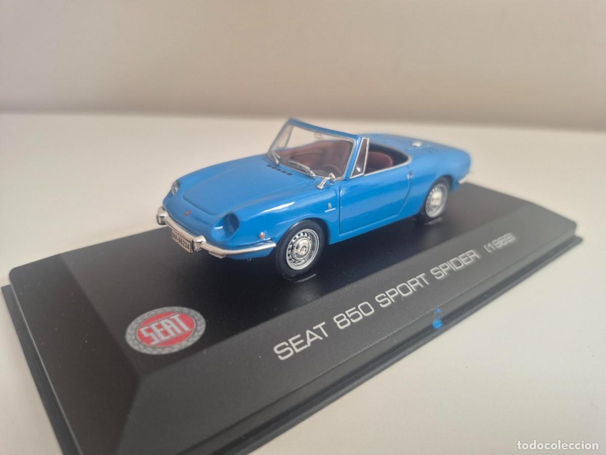 Coches a escala: 1/43 COCHE SEAT 850 SPORT SPIDER 1968 CON DEFECTO 1:43 IXO ALTAYA QUERIDOS COCHES MICROMUNDO