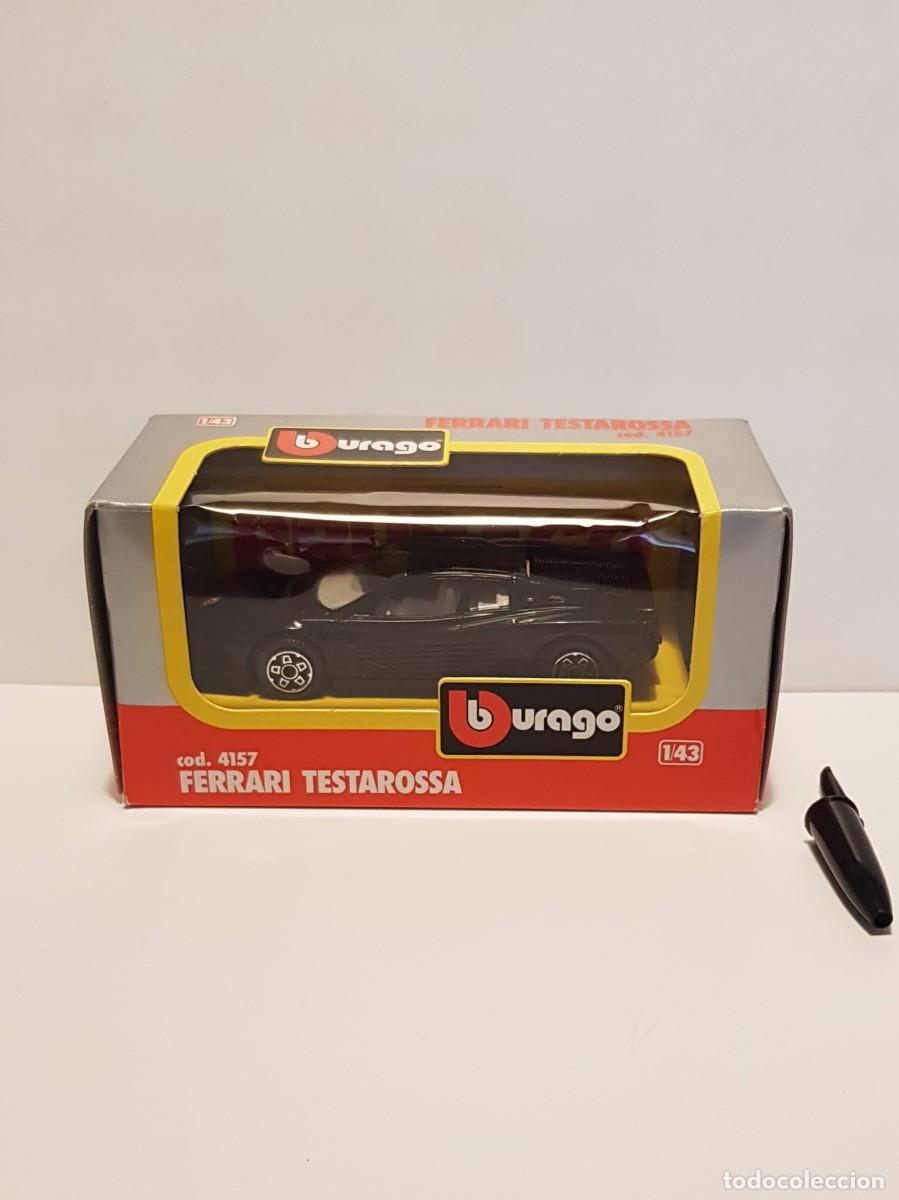 Coches a escala: Bburago - #4157 - Ferrari Testarossa (preto)