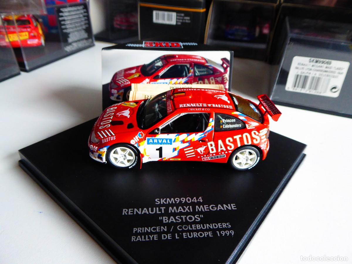Coches a escala: 1/43 Vitesse Skid Renault Maxi Megane #1 Bastos Rallye de Europe 1999 Princen