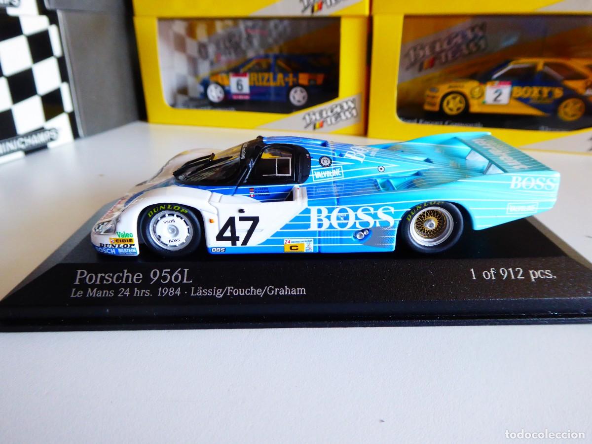 Coches a escala: 1/43 Minichamps Porsche 956 L BOSS Obermaier 24H Le Mans 1984 Lassig - Fouche