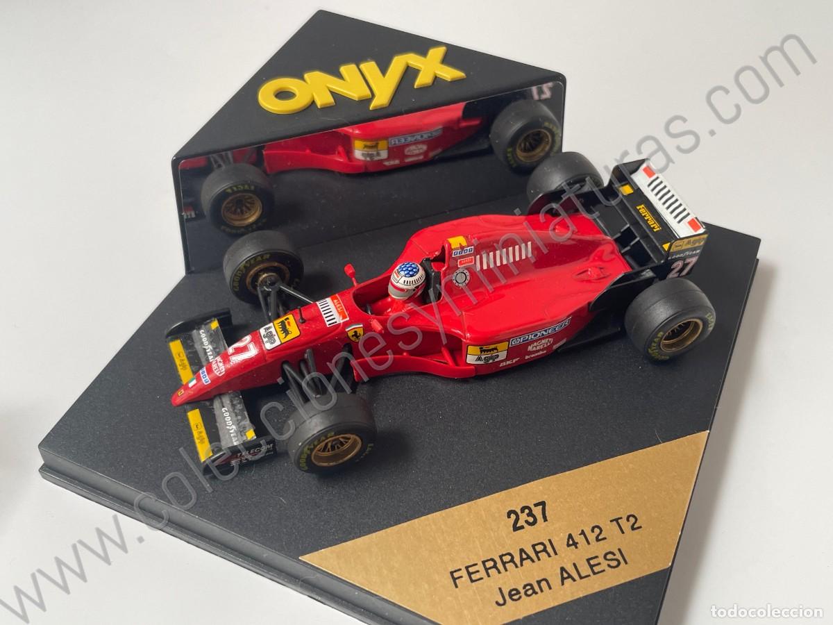 Coches a escala: Ferrari 412 T2 #27 Jean Alesi - Coche F1 Ganador del G.P. Canada, 1995 (Escala 1:43) Formula 1, Onyx