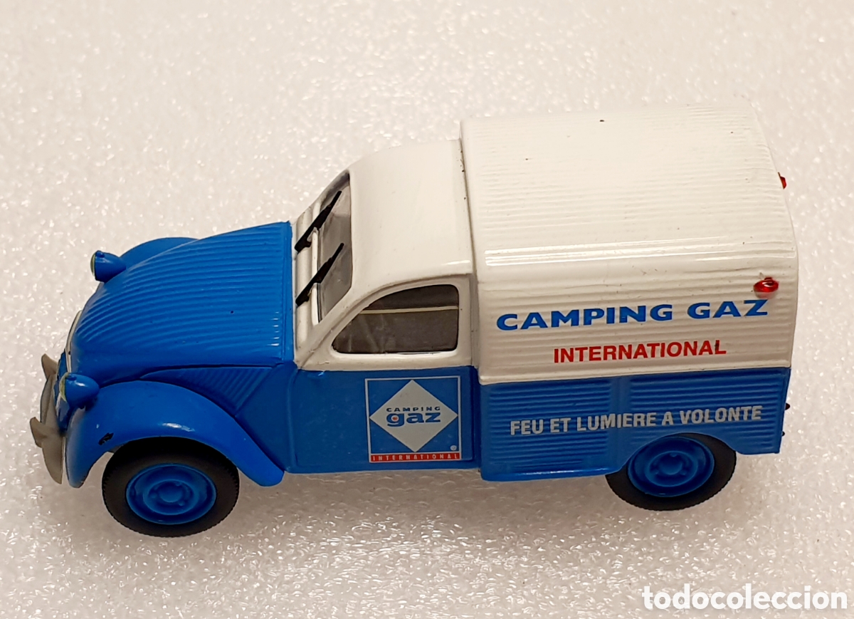 Coches a escala: CITRO&Euml;N 2CV FURGONETA *** CAMPING GAZ INTERNATIONAL