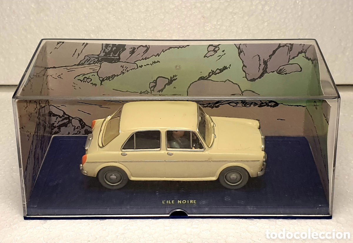 Coches a escala: TINTIN COCHE MG 1100 LA ISLA NEGRA