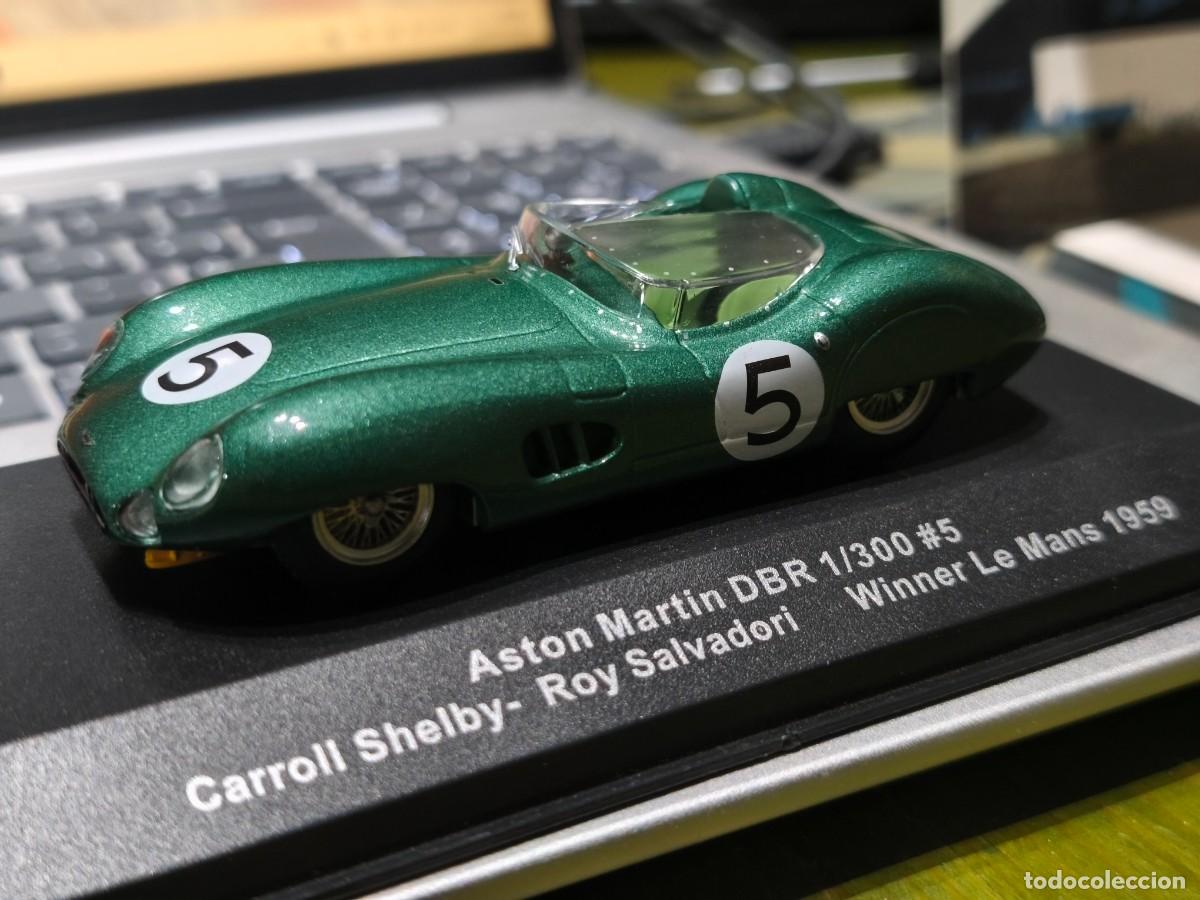 Coches a escala: Aston Martin DBR 1/300 #5. Ixo Models. Shelby-Salvadori. Ganador Le Mans 1959