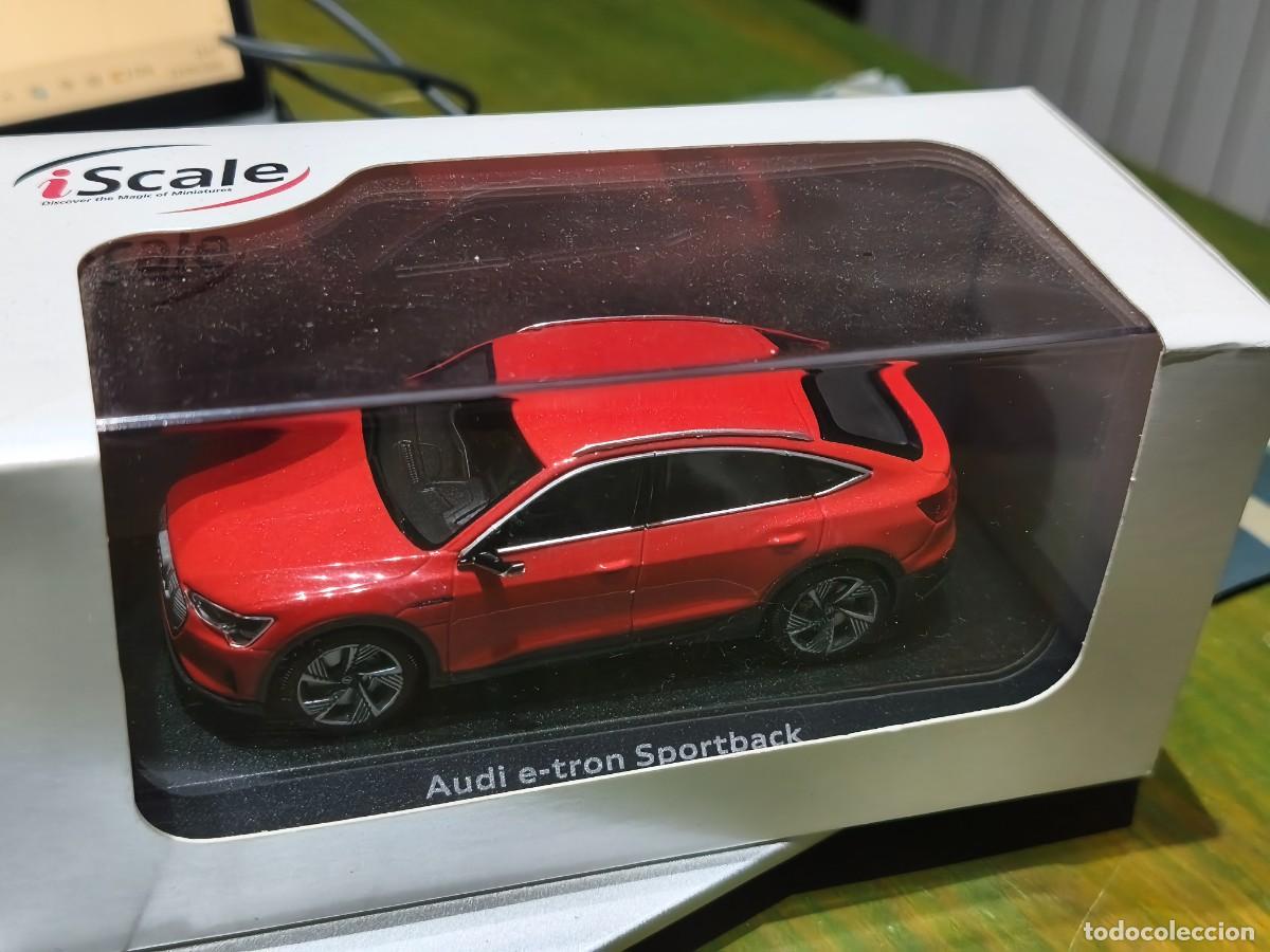 Coches a escala: Audi e-tron Sportback.(2020) iScale. Escala 1/43. Catalunya Red .