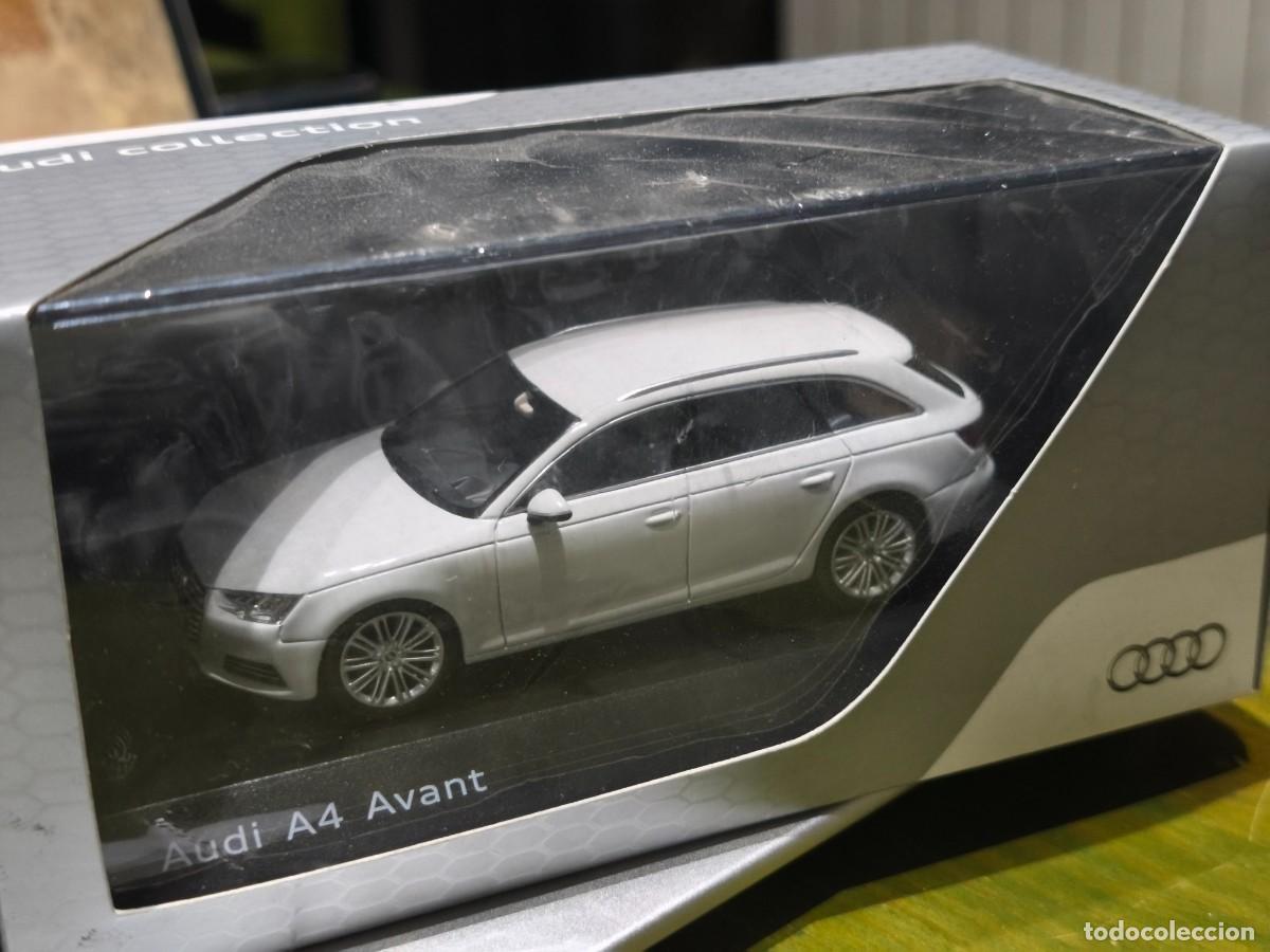 Coches a escala: Audi A4 Avant. Glacier White. Audi Collection. Original Audi. SPARK 5011504213. CAR90229