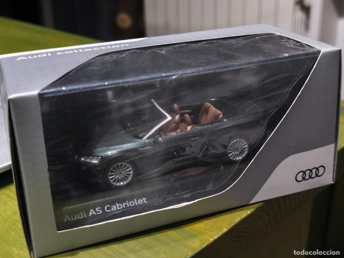 Coches a escala: Audi A5 Cabriolet. Gotland Green. Audi Collection. Original Audi. SPARK 5011705333 CAR109854